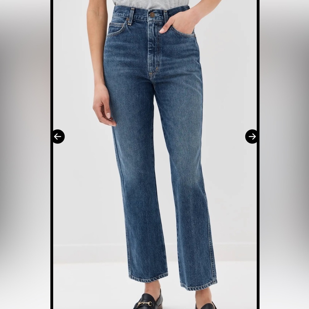 Agolde Pinch Waist High Rise Kick Flare Jeans - Picture 15 of 16